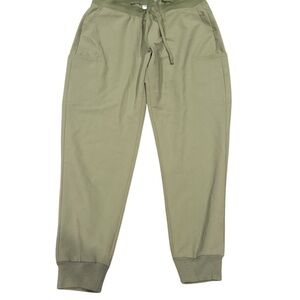 Olive Green Men's Jogger scrub Pants